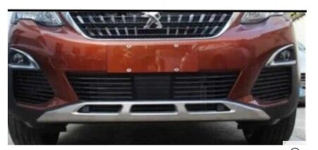 Peugeot 3008 2019+ Arka Ve Ön Tampon Kaplaması Krom Difüzör