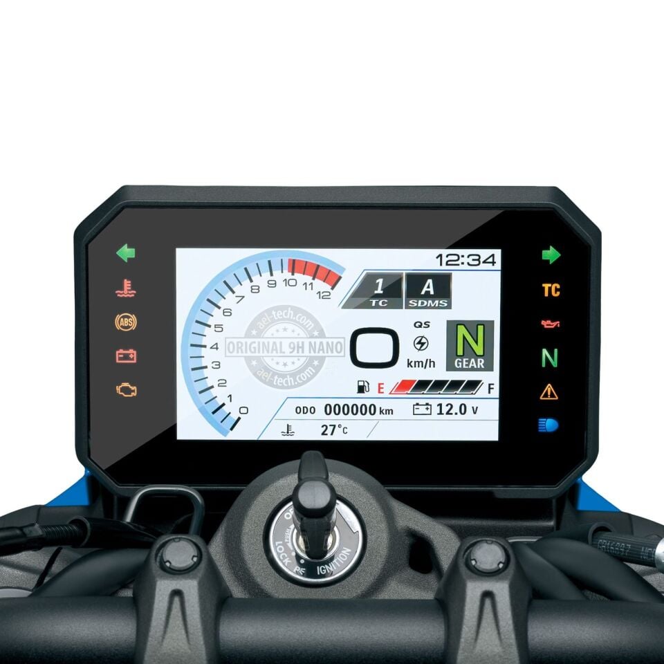 Suzuki GSX-8S Uyumlu Gösterge 9H Nano Ekran Koruyucu