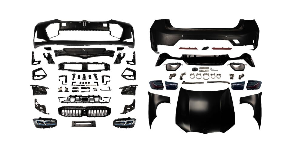 F30 3 SERİSİ İÇİN 2022+ YÜKSELTME G20 FACELİFT BODY KIT (MAKYAJSIZ KASA XENON FARLI MODELLER İÇİN)