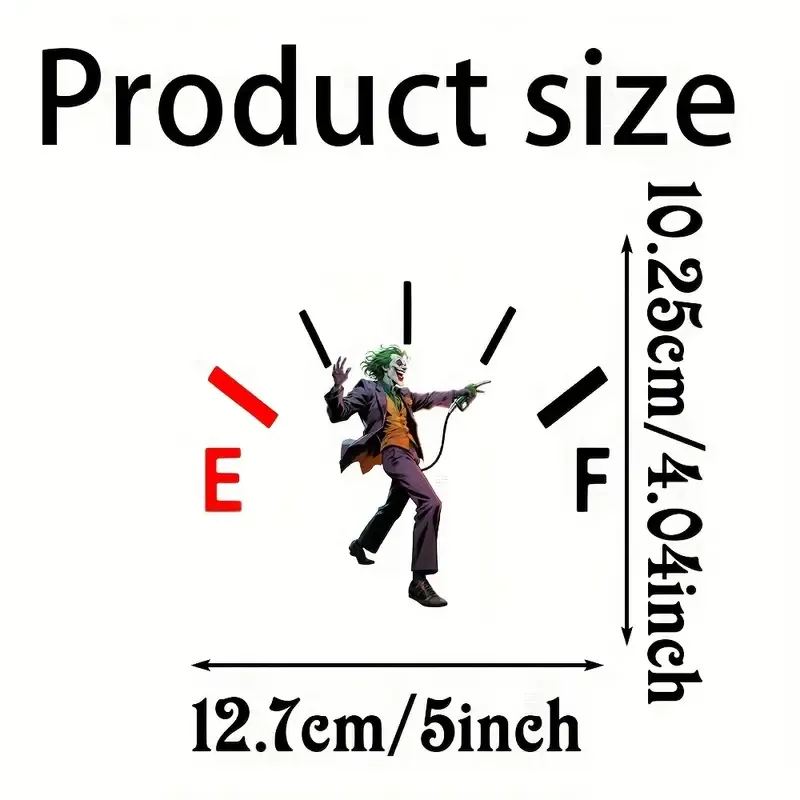 Joker Temalı Araba Yakıt Kapağı Sticker