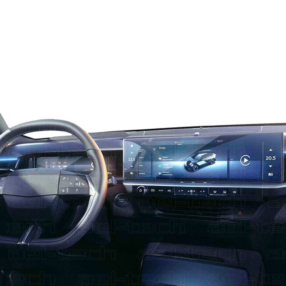 Opel Grandland 16 inç Navigasyon ve Dijital Gösterge uyumlu Nano Ekran Koruyucu 2li Set 2025