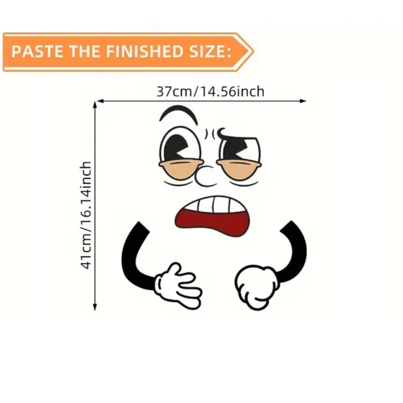 Komik İfadeli Sticker