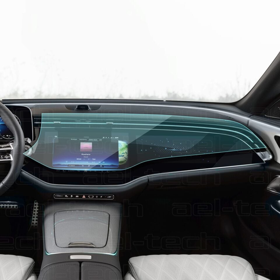 Mercedes E Serisi W214 Navigasyon Uyumlu Nano Ekran Koruyucu 2024 2025