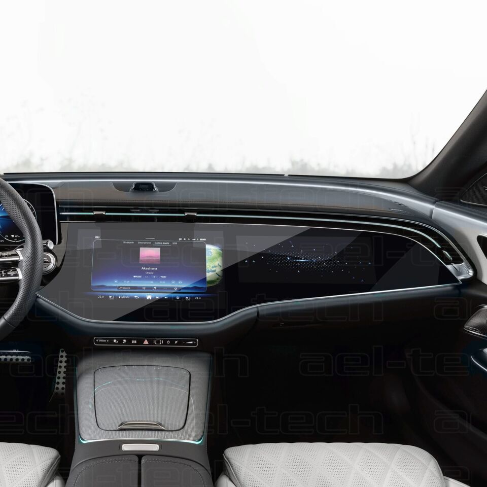 Mercedes E Serisi W214 Navigasyon Uyumlu Nano Ekran Koruyucu 2024 2025
