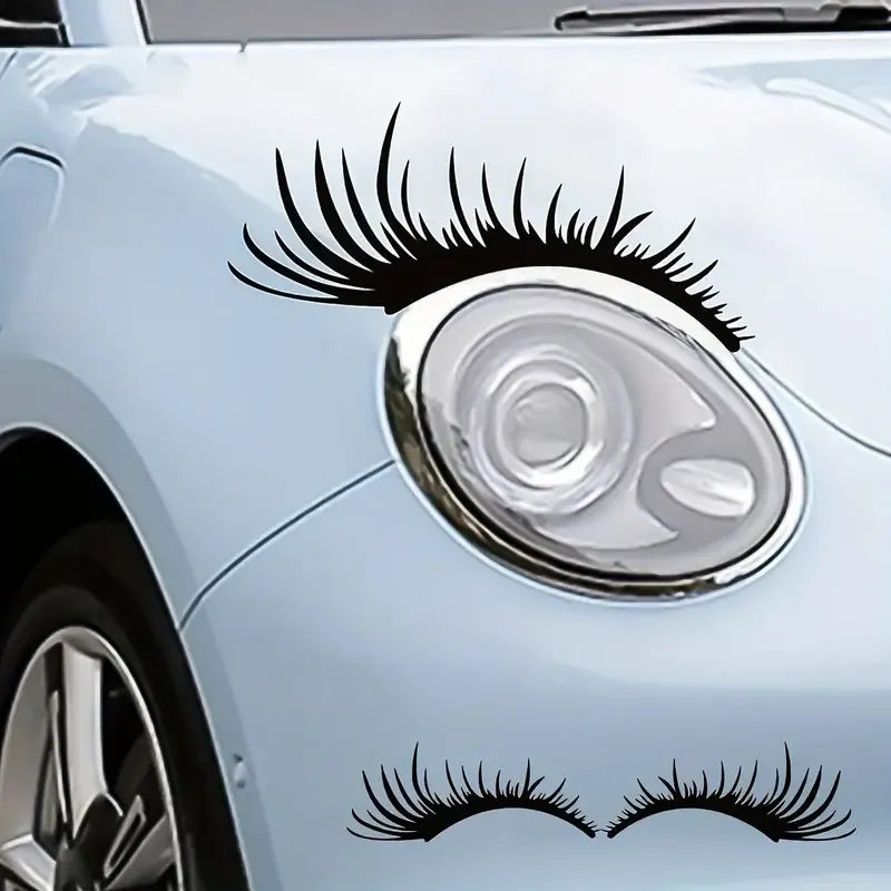 Kirpik Araç Sticker