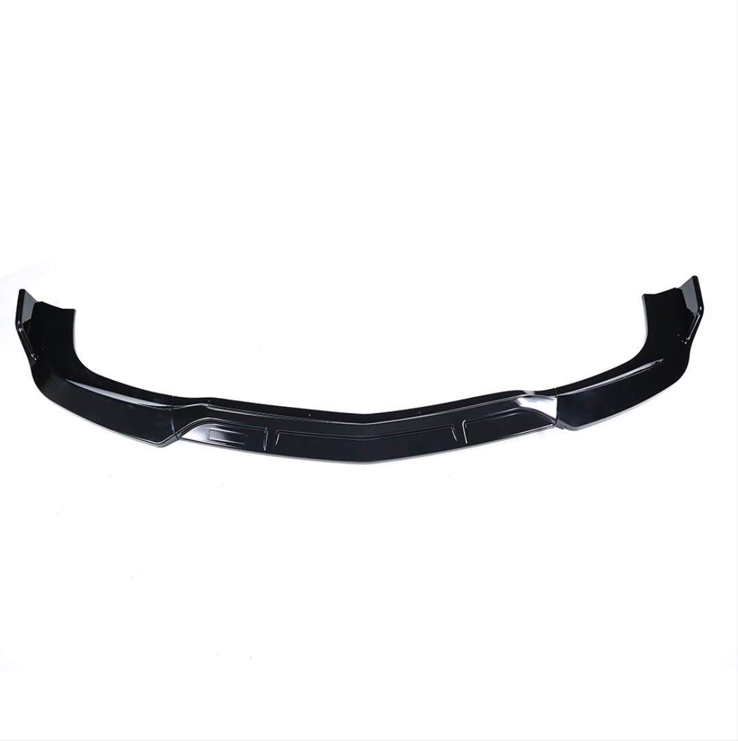 W204 2007-2014 C SERISI IÇIN  ÖN LIP BRS  - PIANO BLACK (PARLAK SIYAH) (AMG İÇİN)