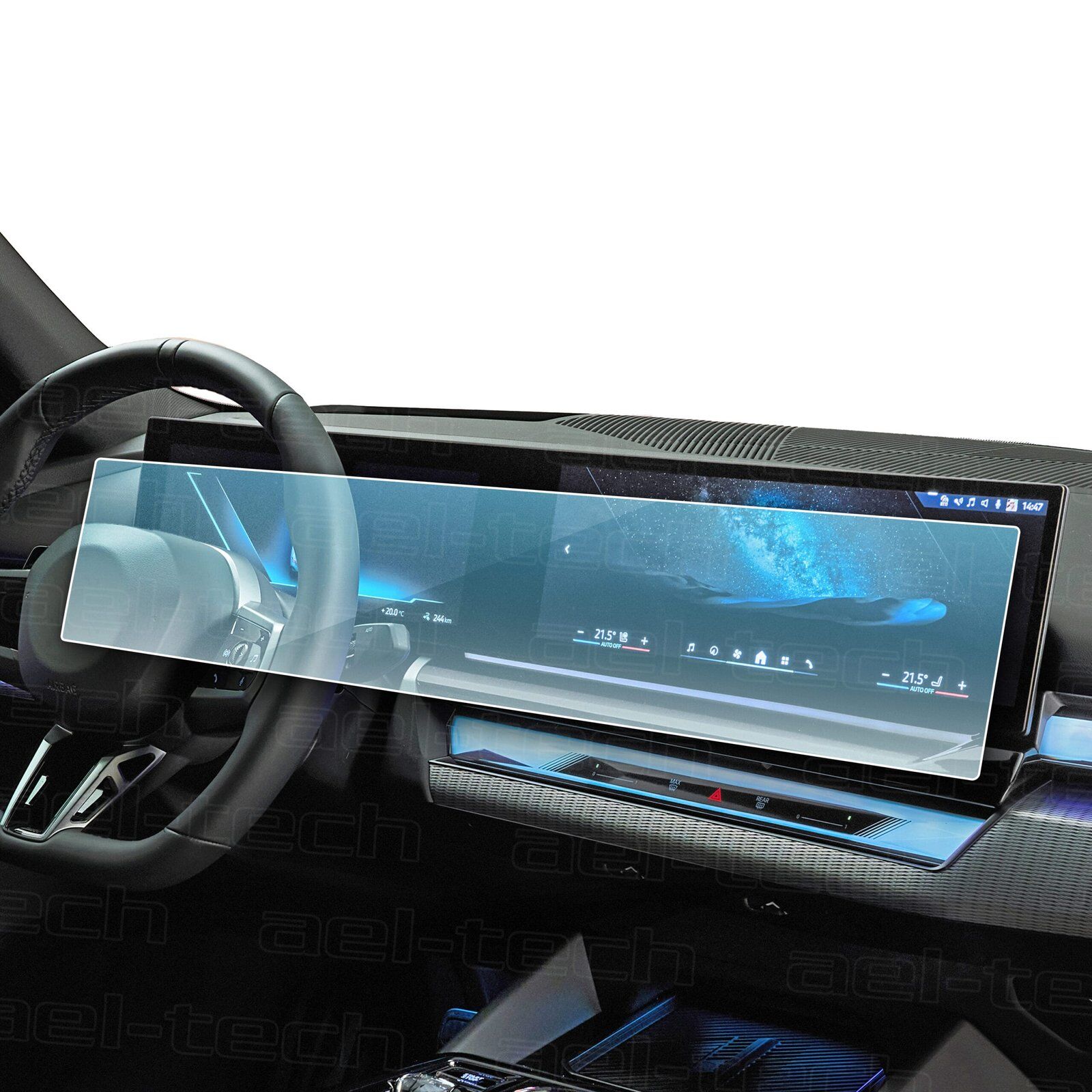 BMW i5 Dijital Gösterge Ve Navigasyon Uyumlu Nano Ekran Koruyucu 2023 2025