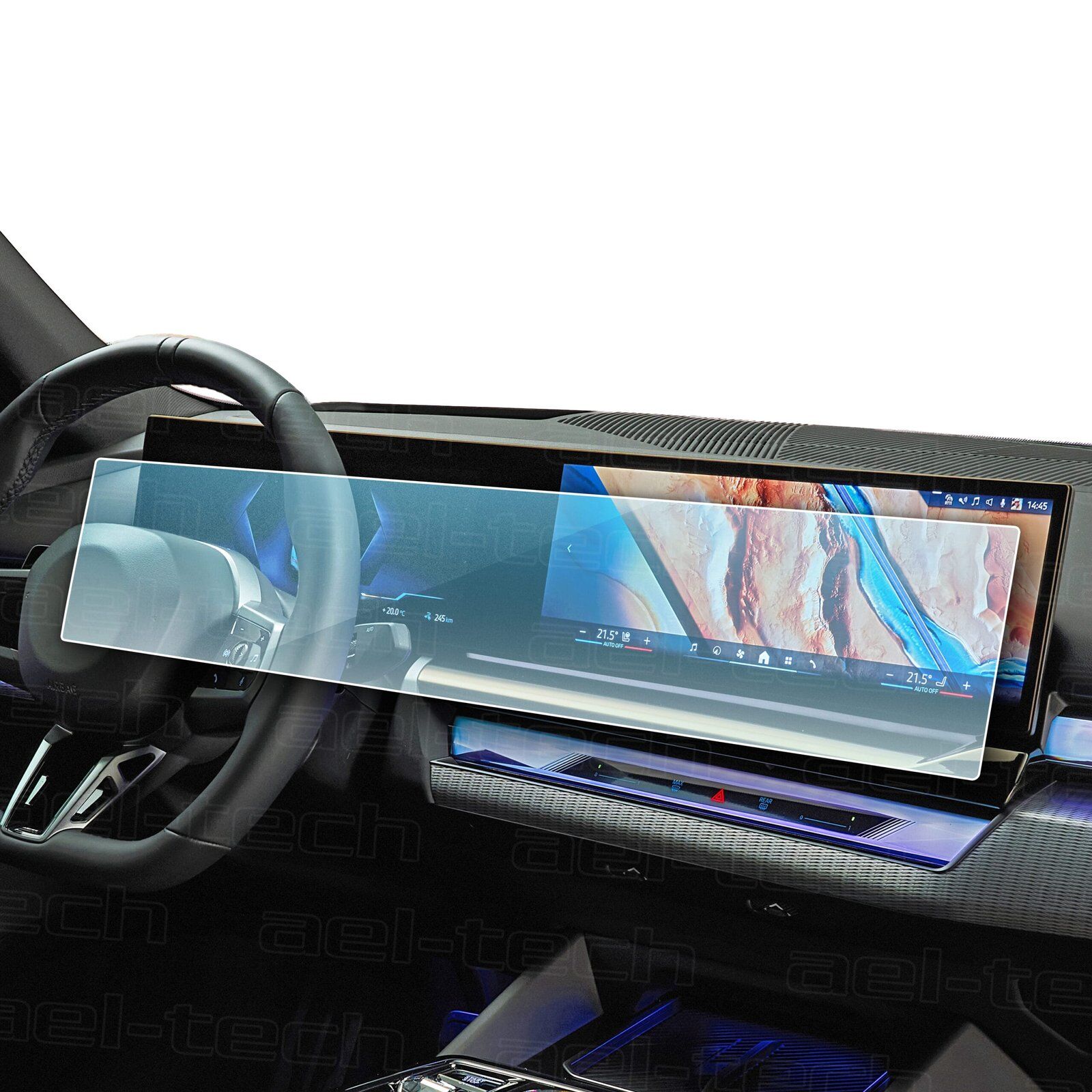 BMW i7 Dijital Gösterge Ve Navigasyon Uyumlu Nano Ekran Koruyucu 2023 2025