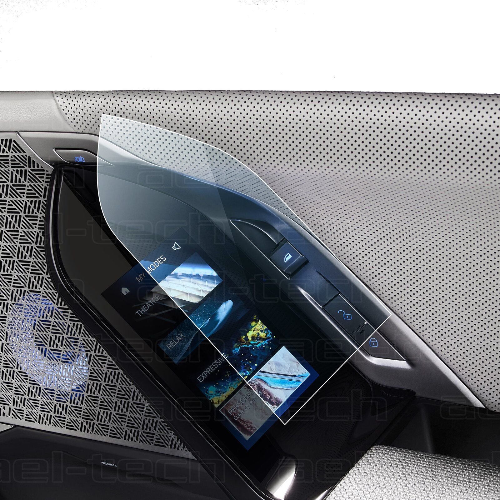 BMW i7 5,5 inç Arka Kapı Kolu Ekranları Uyumlu Nano Ekran Koruyucu 2li Set 2023 2025