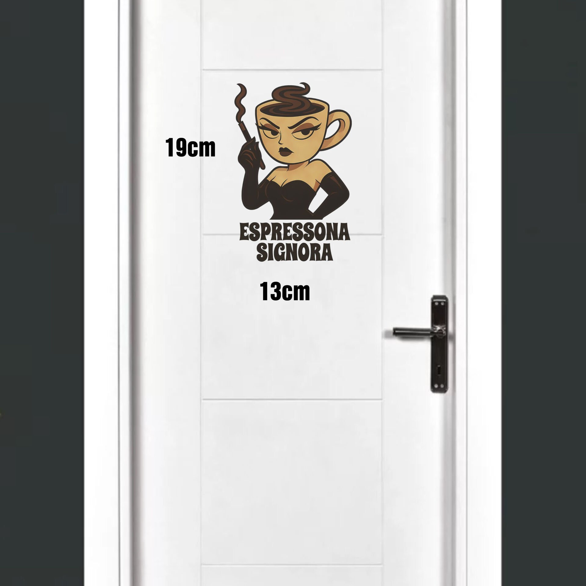 Espressona Signora Sticker