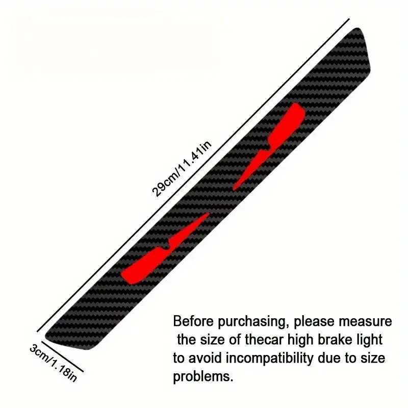 Canavarın Kötü Göz Araba Stop Lambası Çıkartması