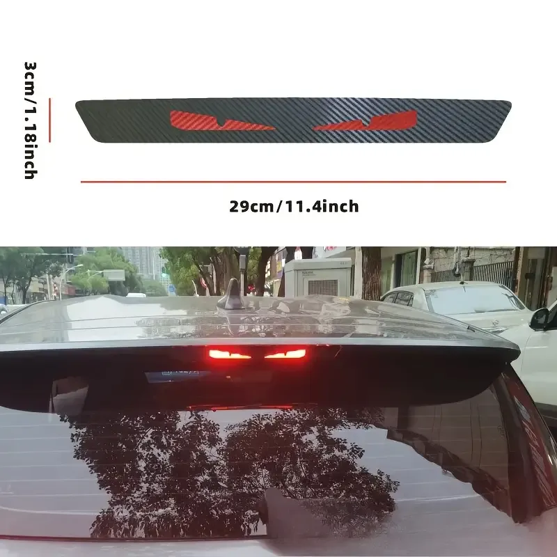 Canavarın Kötü Göz Araba Stop Lambası Çıkartması