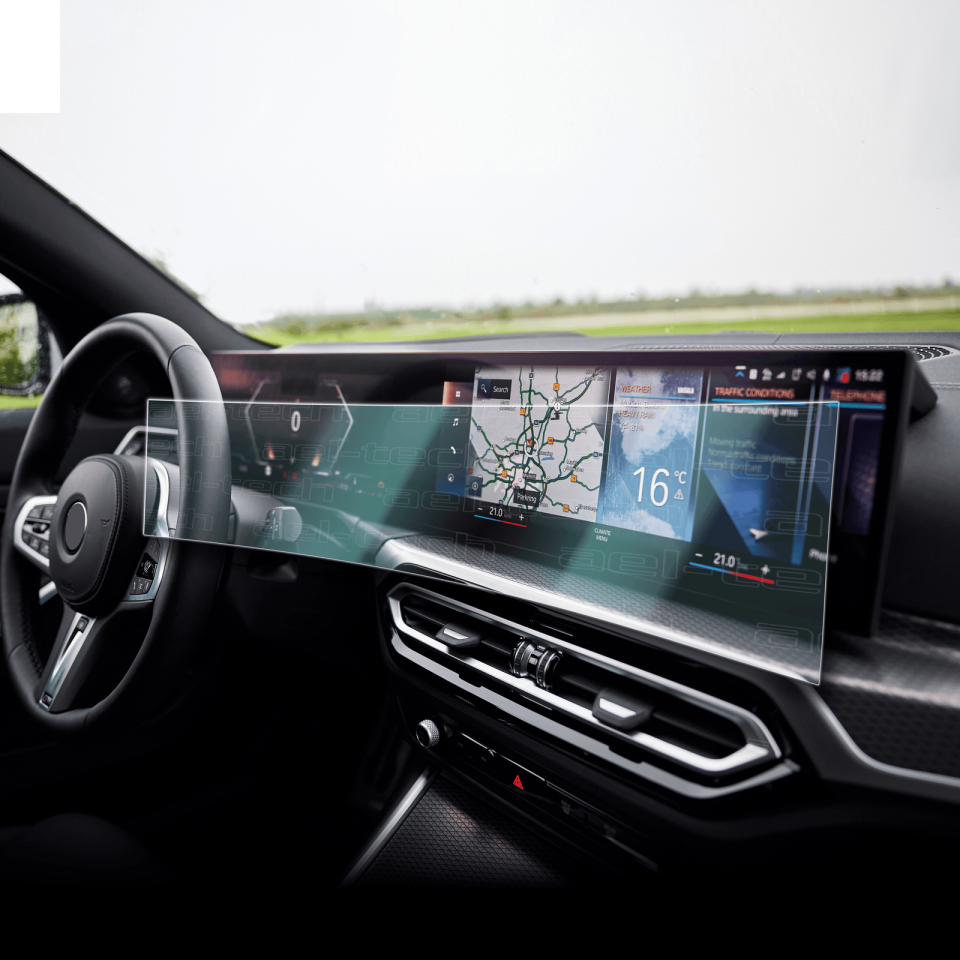 BMW 3 Serisi G20 Lci Dijital Gösterge ve Navigasyon Uyumlu Nano Ekran Koruyucu 2023-2025