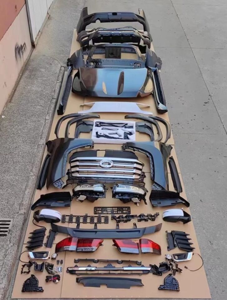 LC200 LAND CRUSIER 08-21 İÇİN  LC300 FACELIFT YÜKSELTME BODY KIT