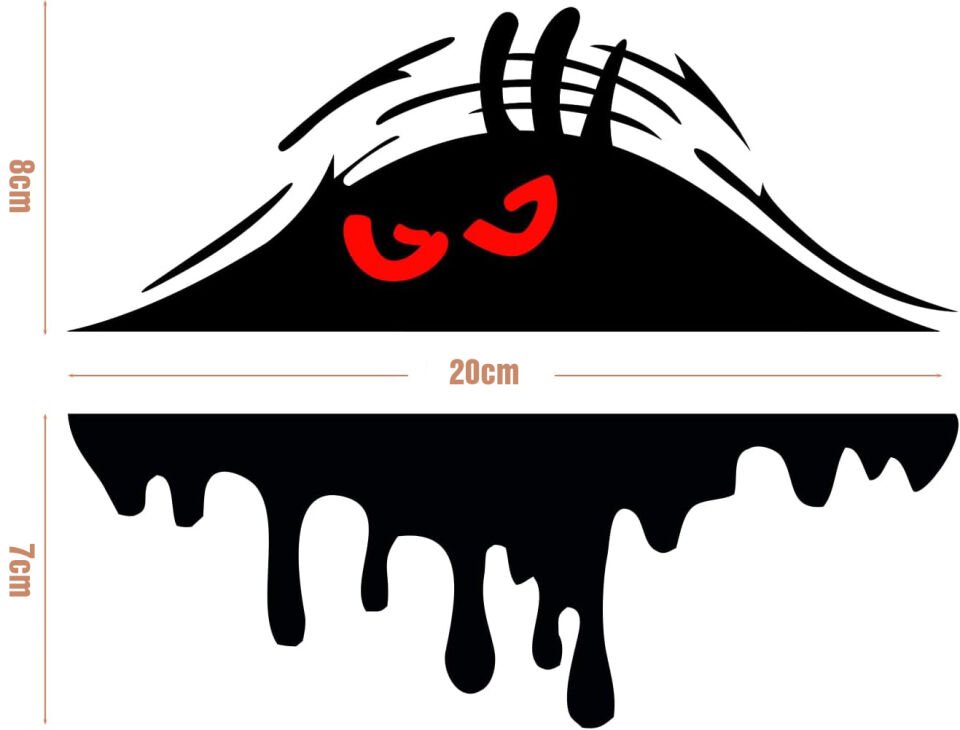 Araç Far Vinil Sticker