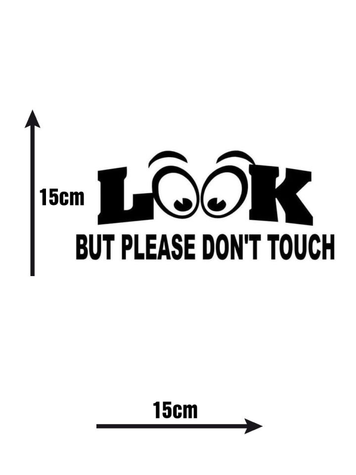 Araba Dokunma Sticker