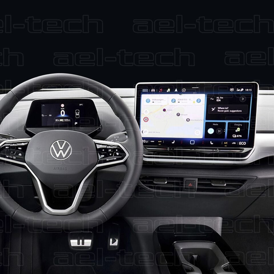 Volkswagen ID4 Uyumlu Navigasyon ve Dijital Gösterge 9H Nano Ekran Koruyucu