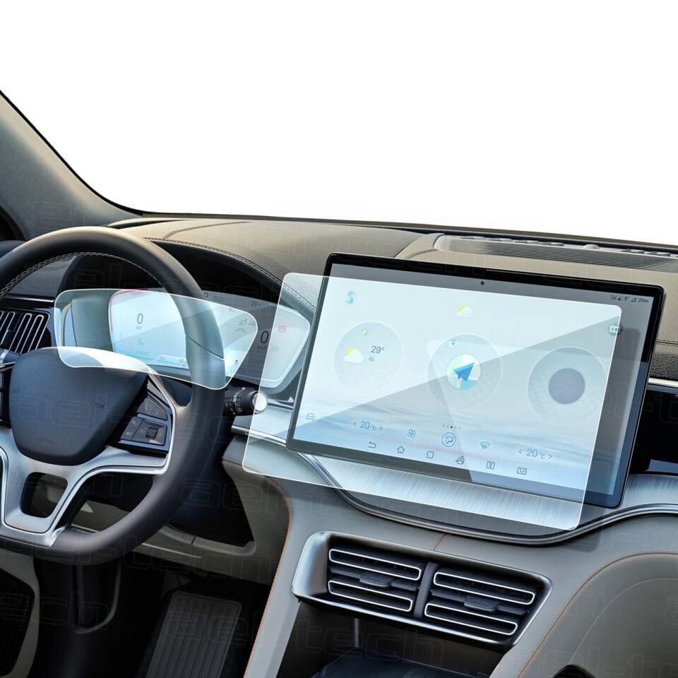 Byd Seal U Dm-i Uyumlu 15.6 Inç Navigasyon Ve Dijital Gösterge 9h Nano Koruyucu 2'li Set 2024/2025