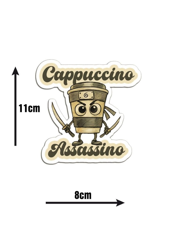 Assassino Cappuccino Sticker