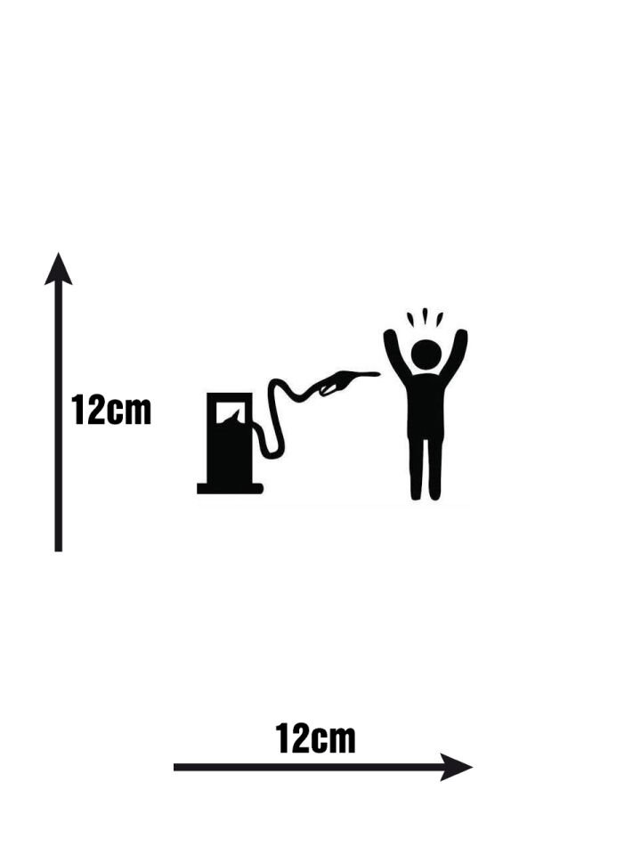 Yakıt Deposu Sticker-2