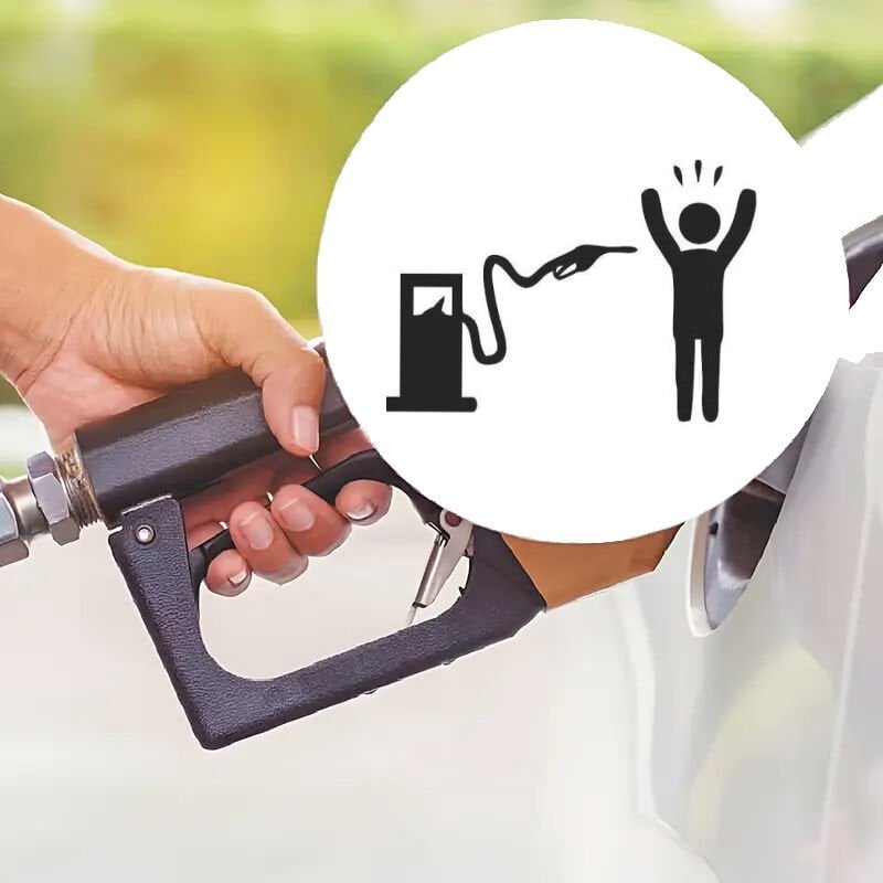 Yakıt Deposu Sticker-2