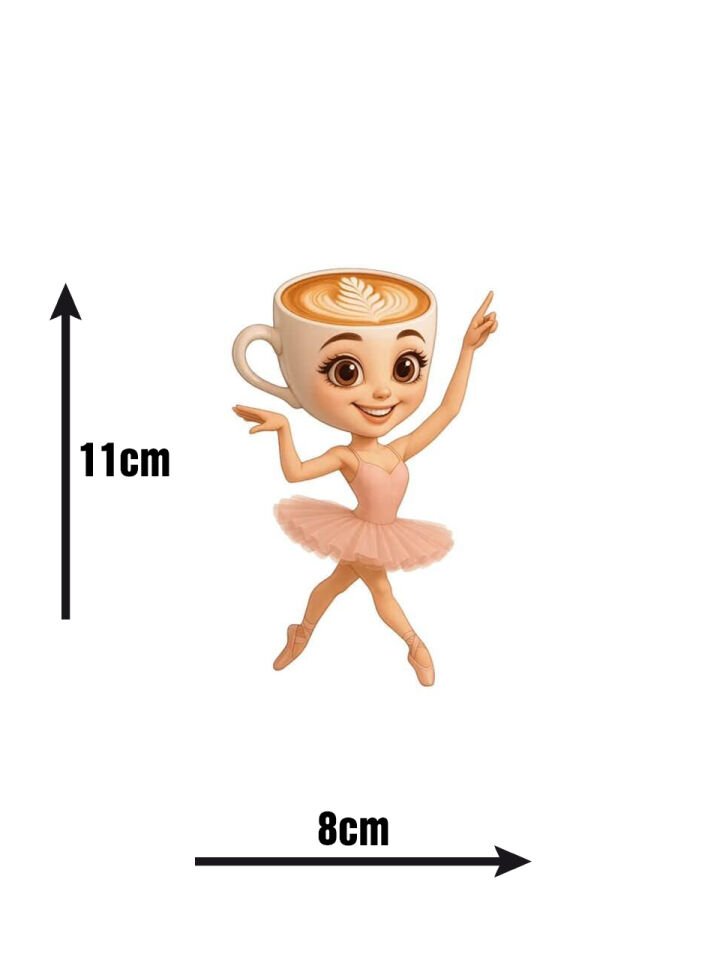 Balerino Cappuccino Sticker
