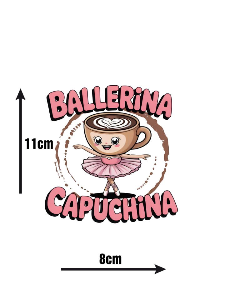 Balerino Cappuccino Sticker-2
