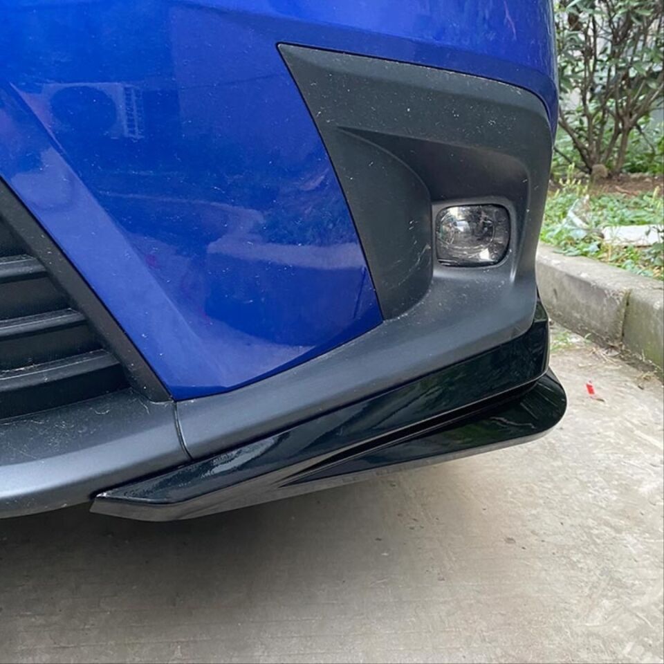 CIVIC FE1 2022 IÇIN UYUMLU  AERO ÖN EK 2 PARÇA- PIANO BLACK