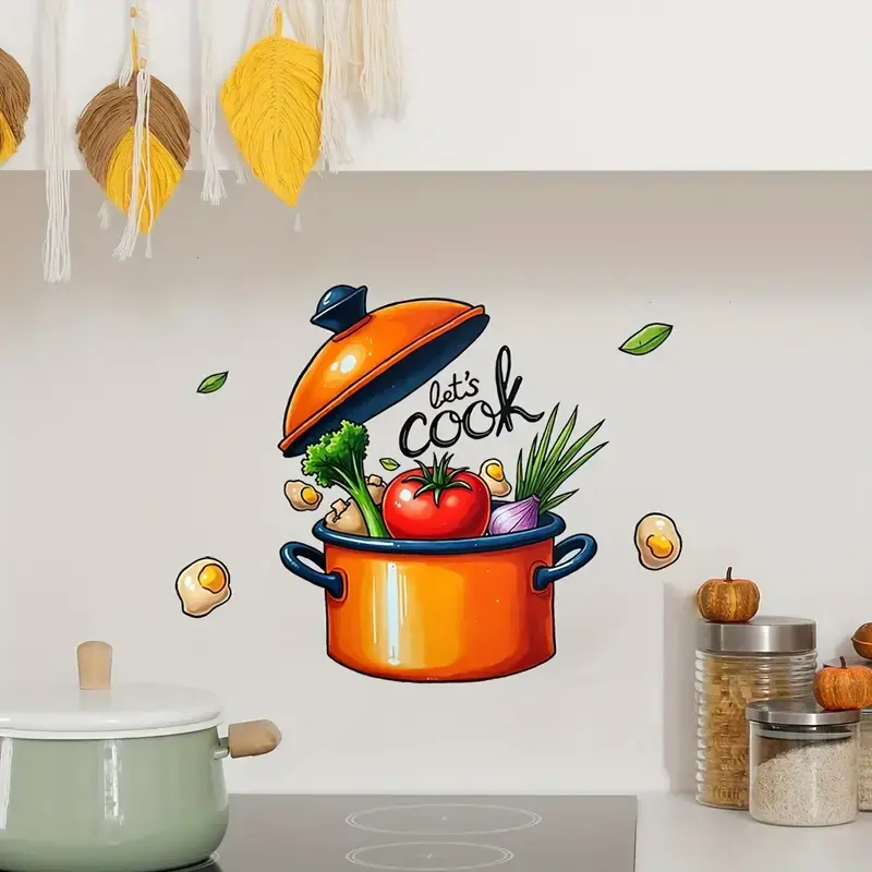 Yemek Tencere Mutfak Sticker