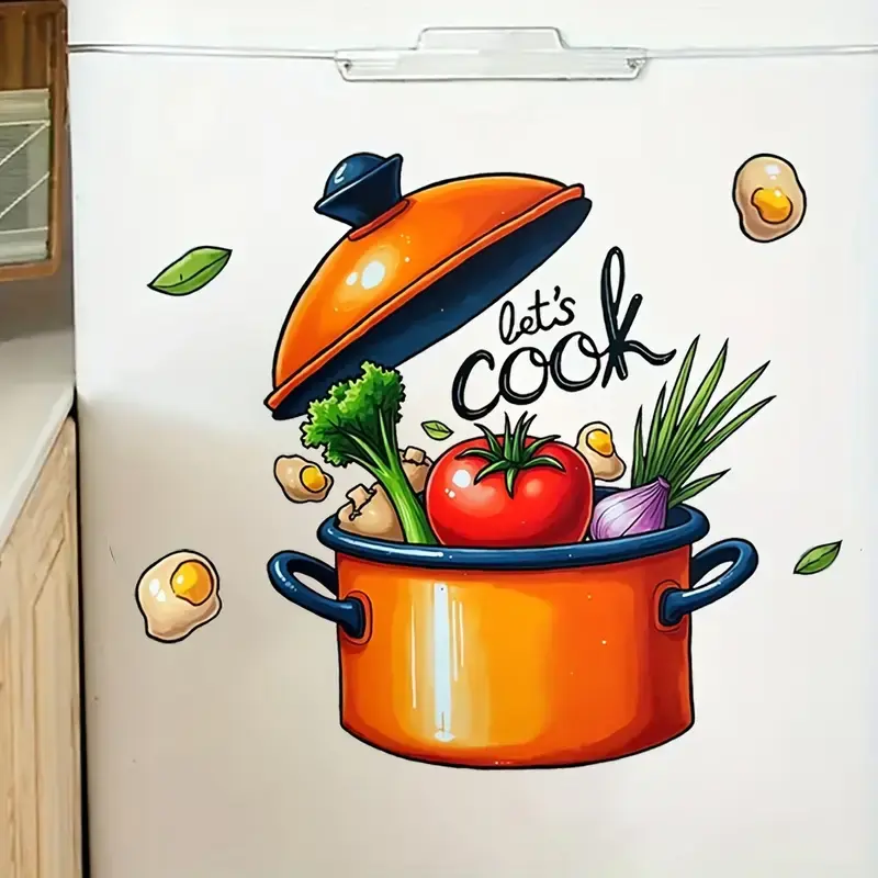 Yemek Tencere Mutfak Sticker