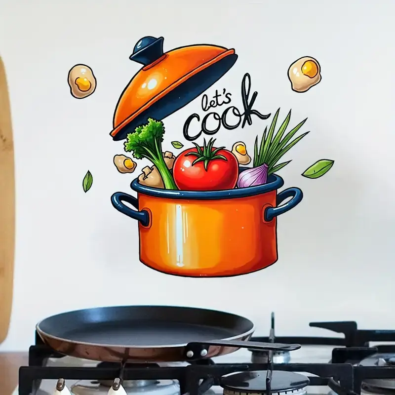 Yemek Tencere Mutfak Sticker