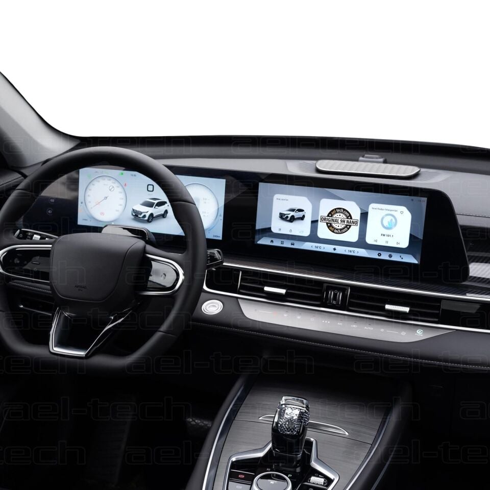 Chery Tiggo 7 Pro Max 2024 Uyumlu 24.6 İnç Navigasyon 9H Nano Ekran Koruyucu