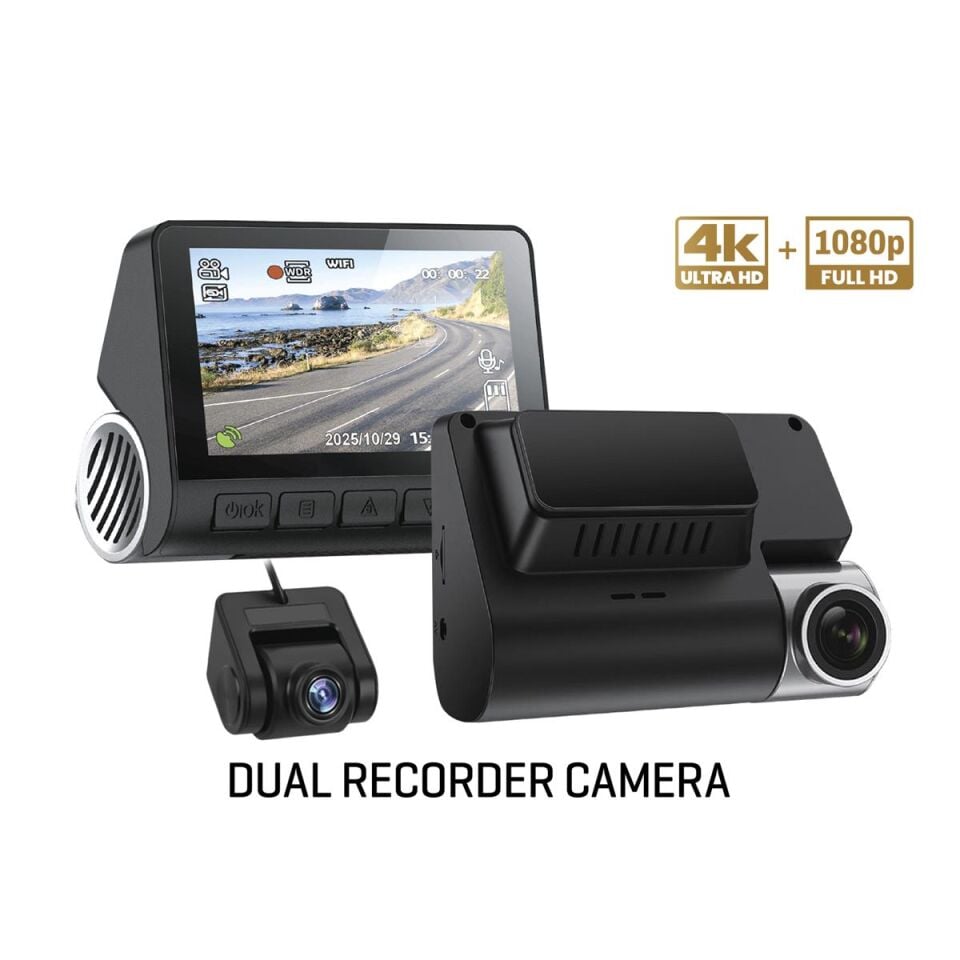For-X X-30DVR 4K + 2K Çift Kayıtlı Araç Kamerası