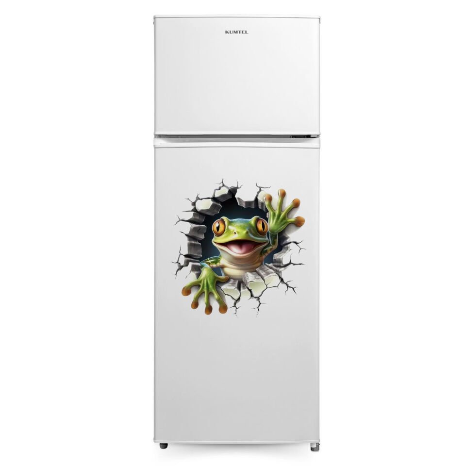 3D Kurbağa Duvar Stickerı