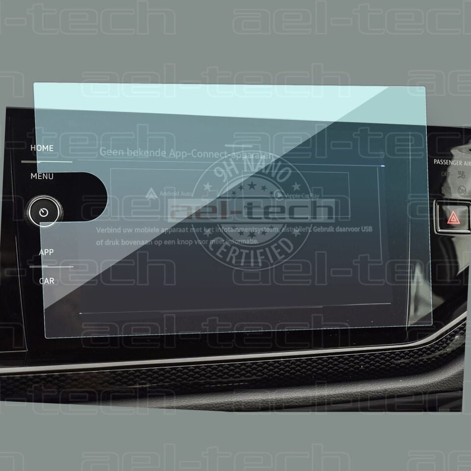 Volkswagen Polo Uyumlu 8 inç Fiziksel tek tuş Navigasyon 9H Nano Ekran Koruyucu