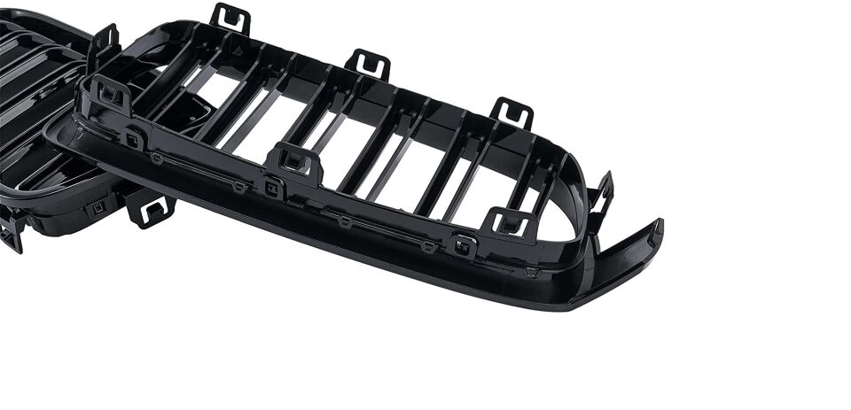 3 SERISI F30 2012-2018 IÇIN UYUMLU M3 GORUNUM PANJUR (BÖBREK) PIANO BLACK