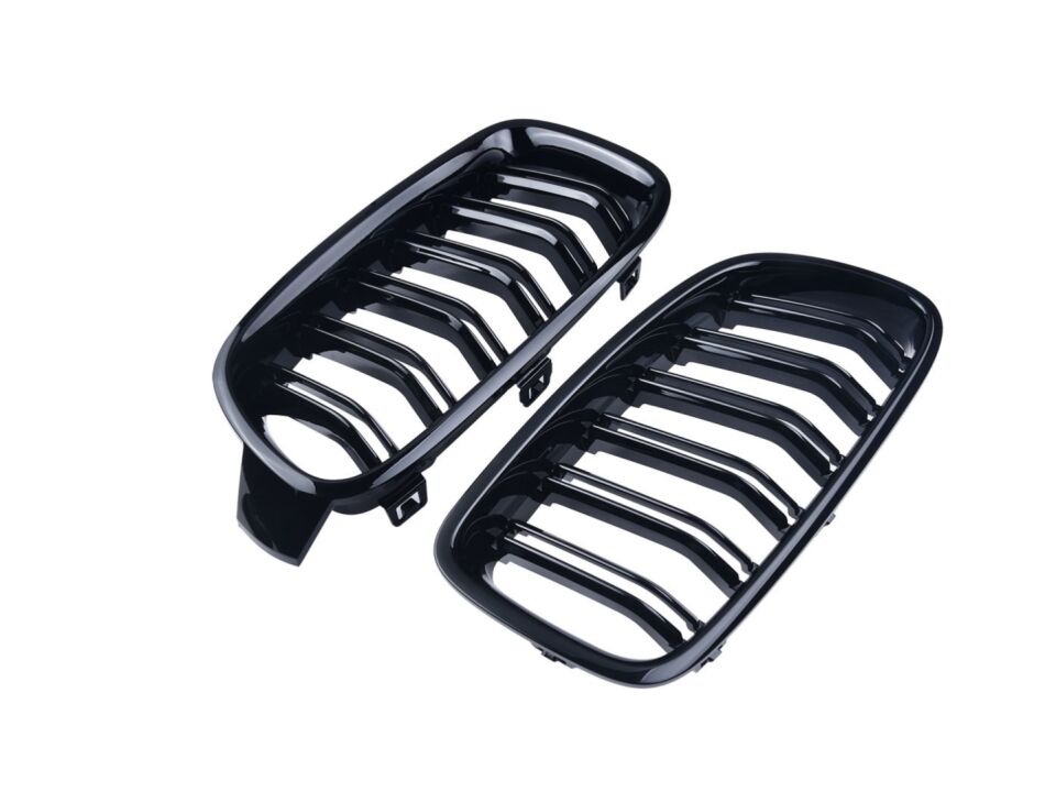 3 SERISI F30 2012-2018 IÇIN UYUMLU M3 GORUNUM PANJUR (BÖBREK) PIANO BLACK