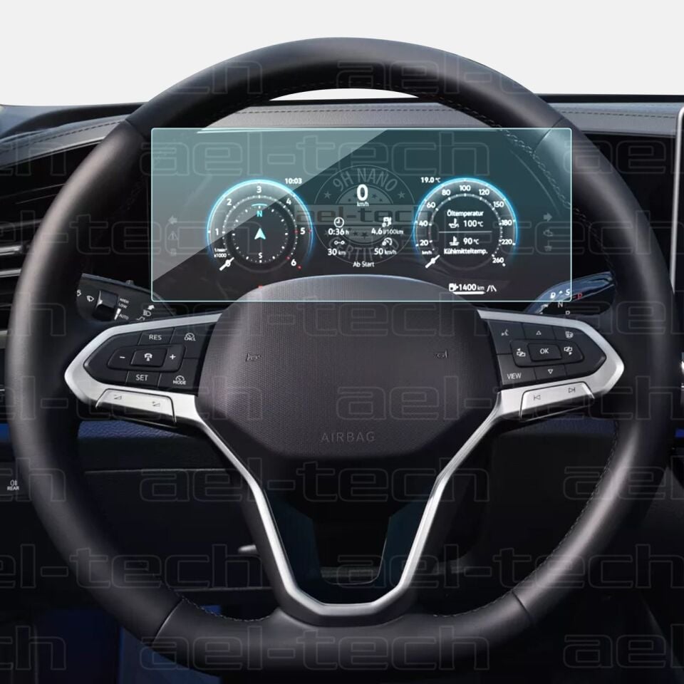 Volkswagen Passat Uyumlu 10.25 inç Digital Gösterge Nano Ekran Koruyucu