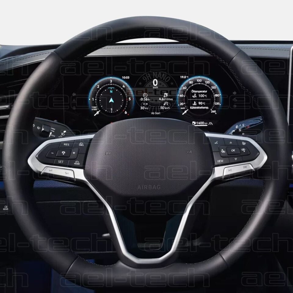 Volkswagen Passat Uyumlu 10.25 inç Digital Gösterge Nano Ekran Koruyucu