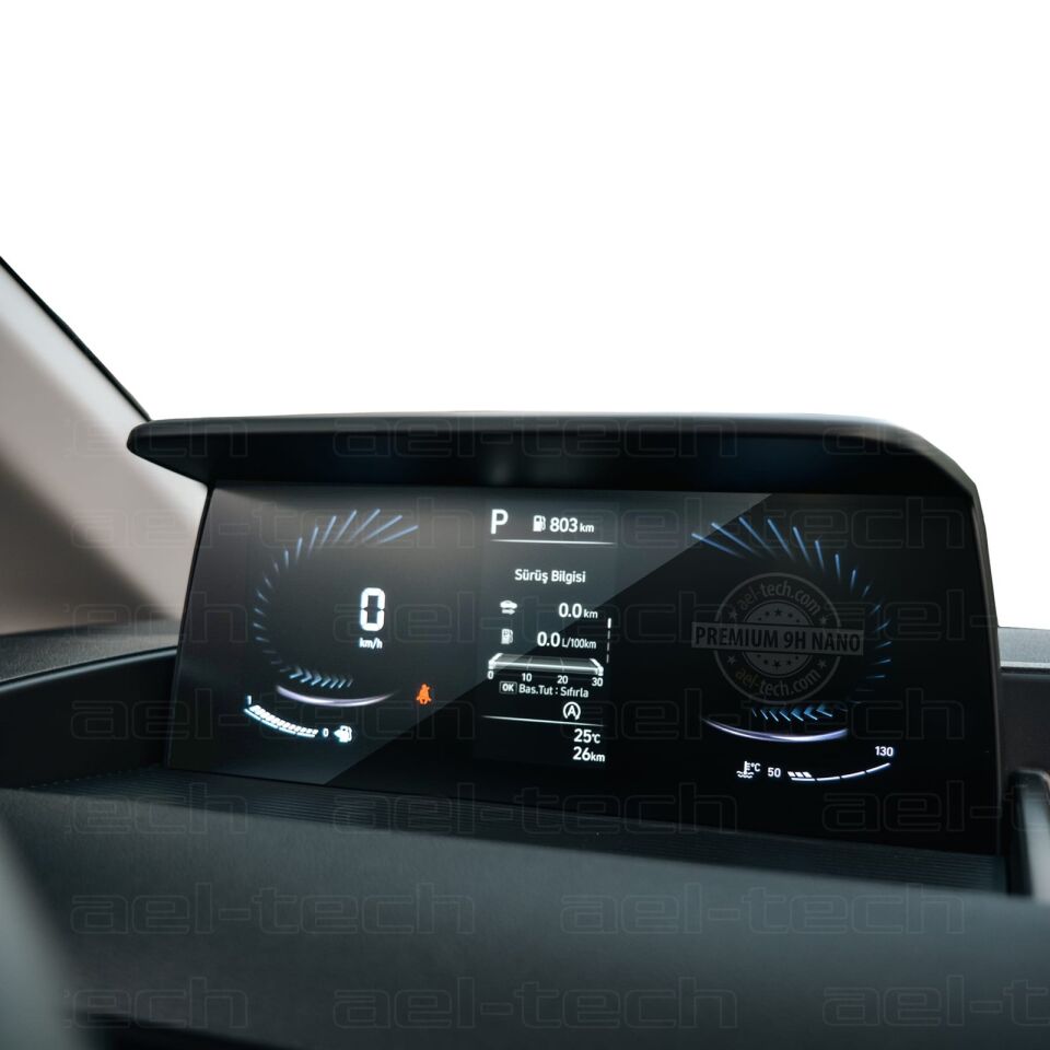 Hyundai Staria 2022 2025 Uyumlu Dijital Gösterge 9H Nano Ekran Koruyucu