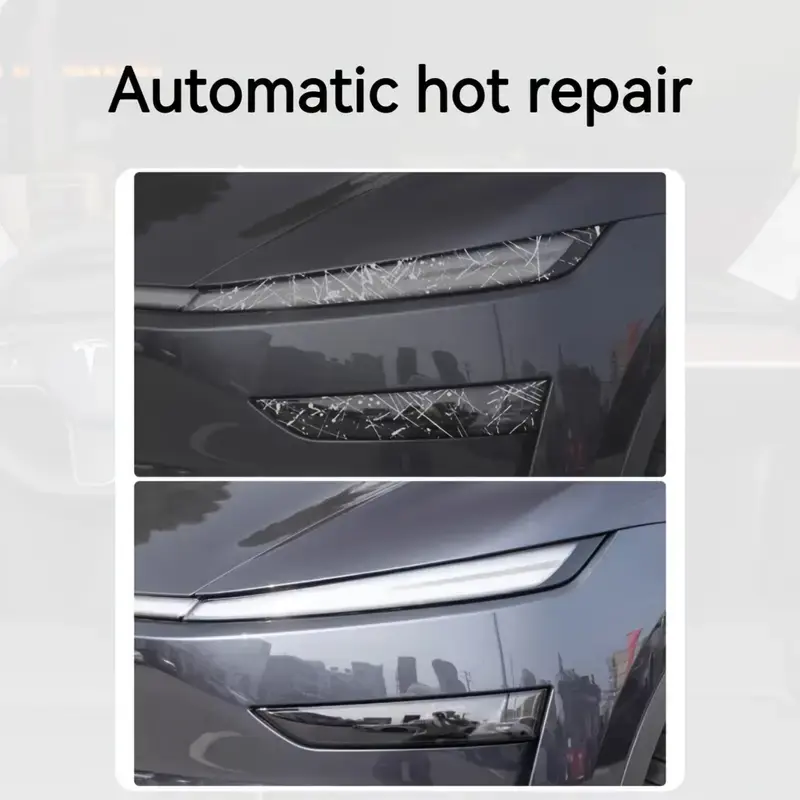 Tesla Model Y 2021-2024 Smoky Black TPU Far-Sis-Stop 190 Mikron Koruyucu Film