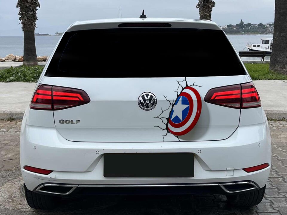 Kaptan Amerika Kalkan 40x40cm