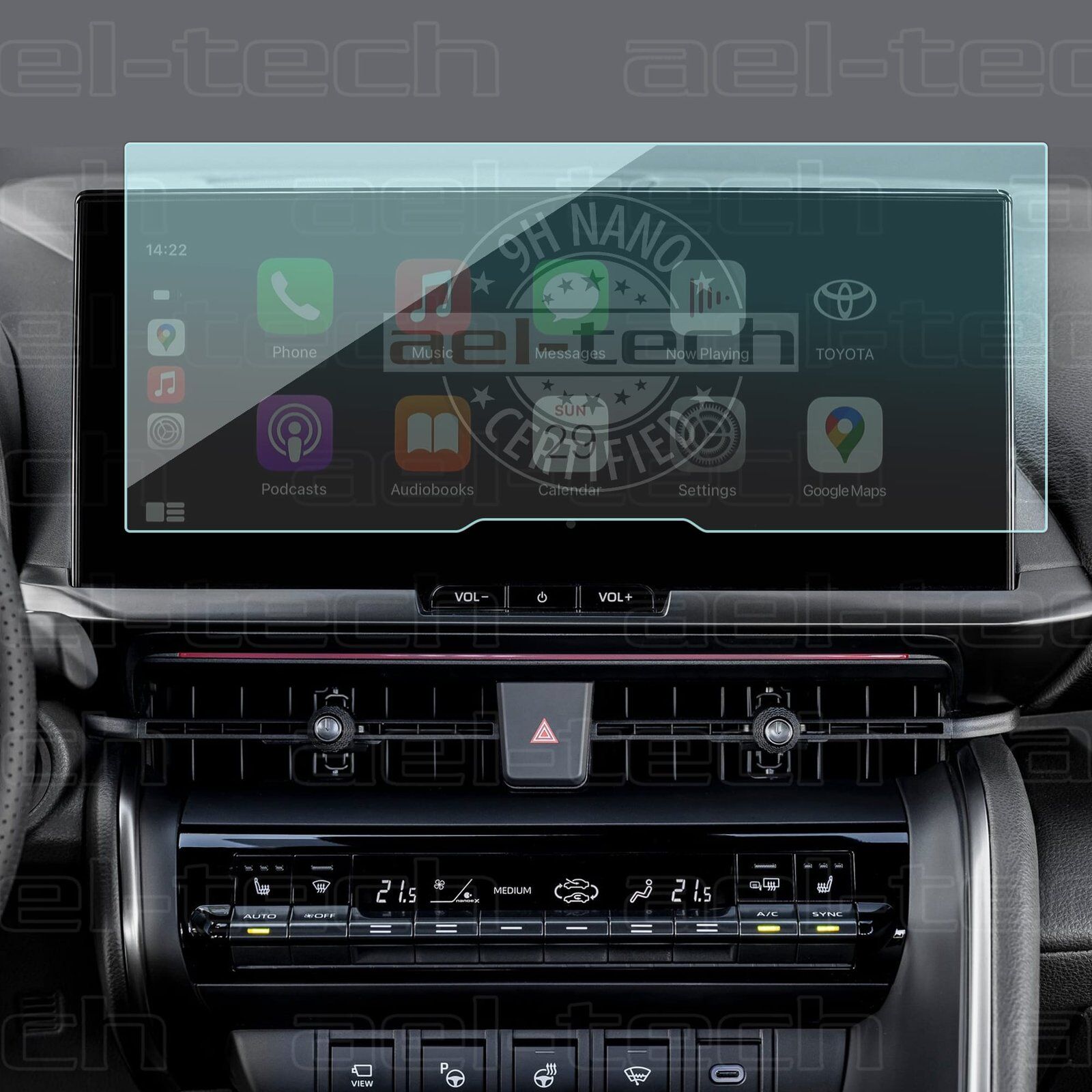 Toyota Yeni C HR Uyumlu 12.3 inç Navigasyon 9H Nano Ekran Koruyucu