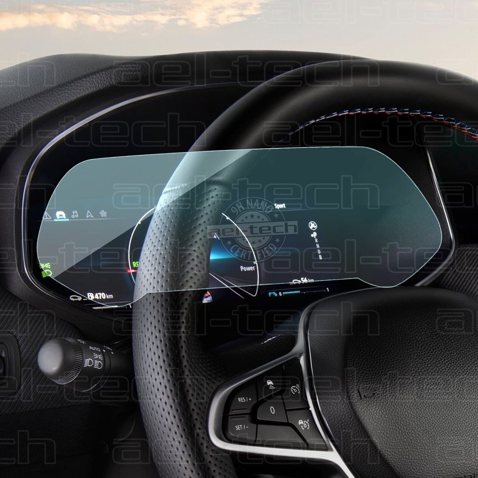 Renault Clio Uyumlu Dijital Gösterge 9H Nano Ekran Koruyucu