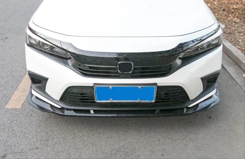CIVIC FE1 2022 IÇIN UYUMLU  PIANO BLACK ON LIP (PARLAK SIYAH-3 PARÇA)
