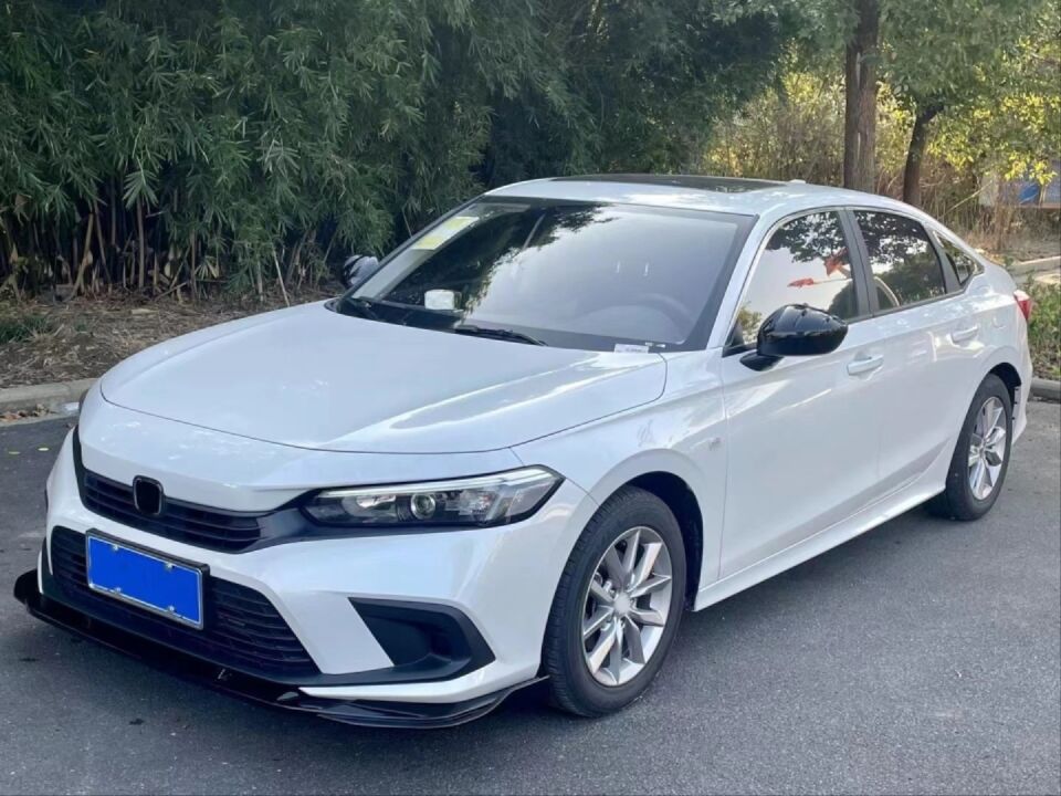 CIVIC FE1 2022 IÇIN UYUMLU  PIANO BLACK ON LIP (PARLAK SIYAH-3 PARÇA)