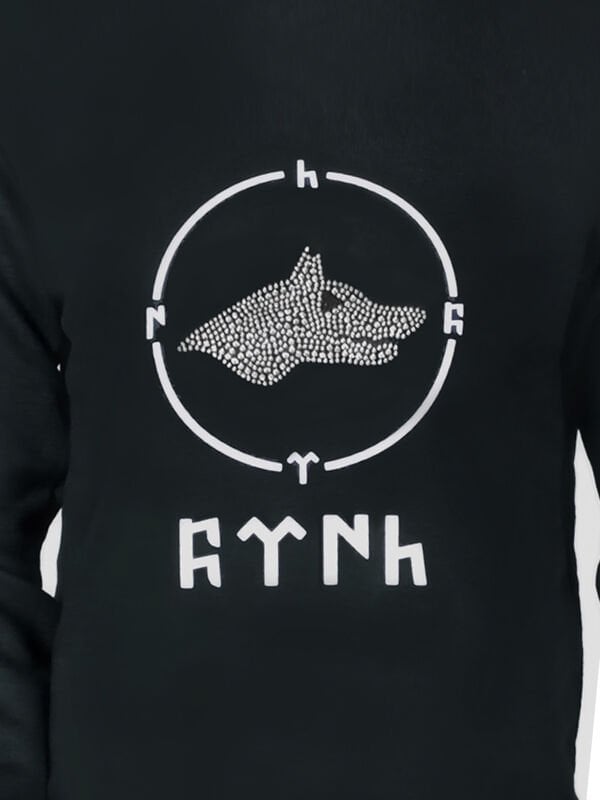 Siyah Pamuklu Unisex Alt-Üst Çocuk Eşofman Takımı