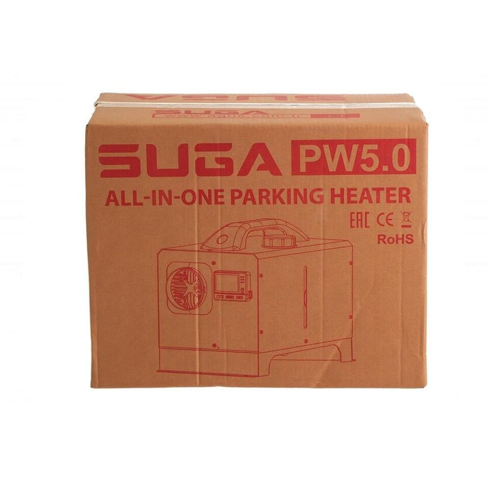 SUGA 12V/24V/220V 5KW Çanta Tipi Portatif Dizel Isıtıcı