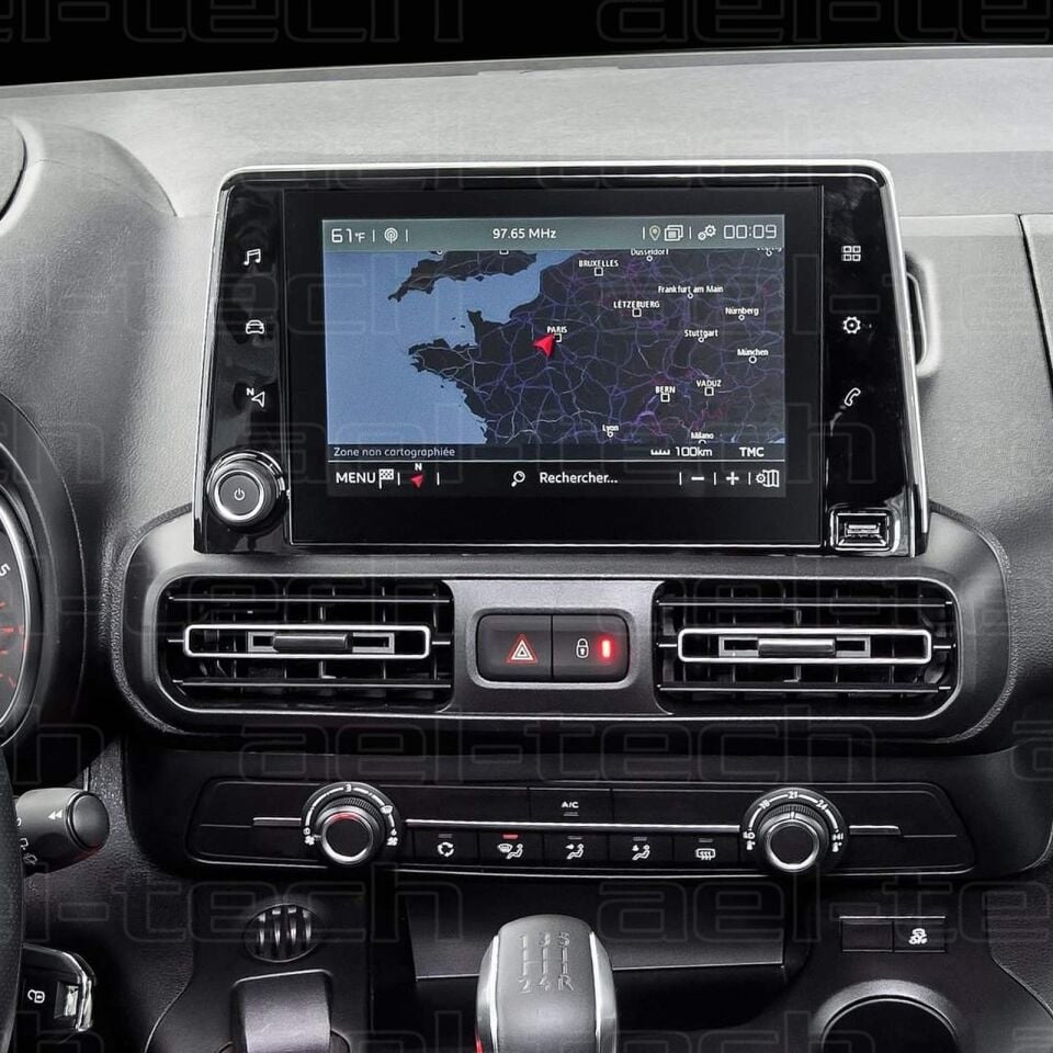 Toyota Proace City Uyumlu 8 Inç Navigasyon 9H Nano Ekran Koruyucu