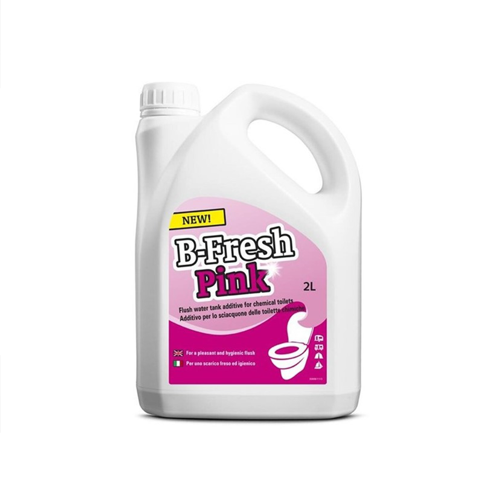 B-Fresh Pink Karavan Temiz Su Tankı Kimyasalı Sifon Suyu